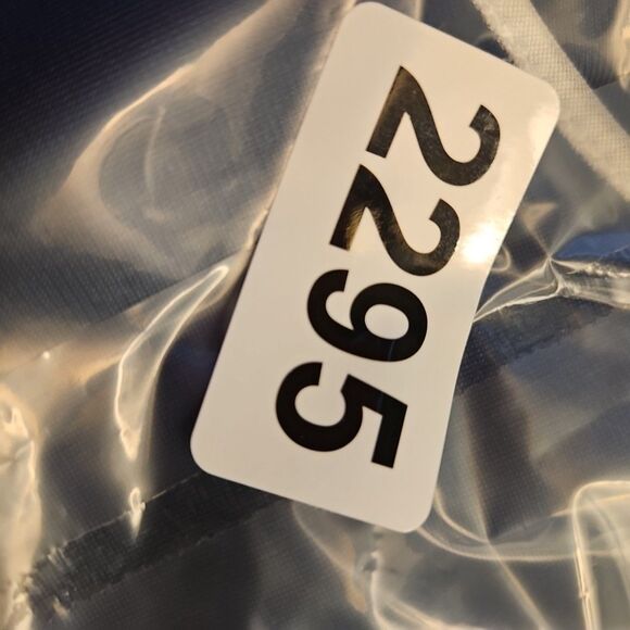 Pinehurst Lingerie Women's Sz Small Blue white Robe 3 button Vintage USA Nylon - Picture 12 of 13